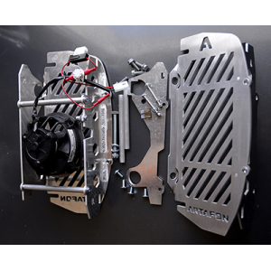 ARTAfon (RG01FKCAR) Hűtővédő + VENTILÁTOR KIT (SPAL) KTM/HQ - '17-'18 (karburátoros)