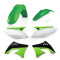 ACERBIS Műanyag Idomelemek Kawasaki KXF 450 (2009-2011) Fekete*Zöld*Standard 10 AC 0013142