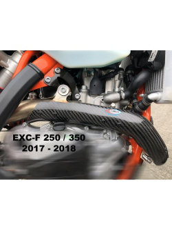 PRO-CARBON RACING KTM Kipufogó Védő - Év 2017-19 - 350 EXC-F KT-EG-37