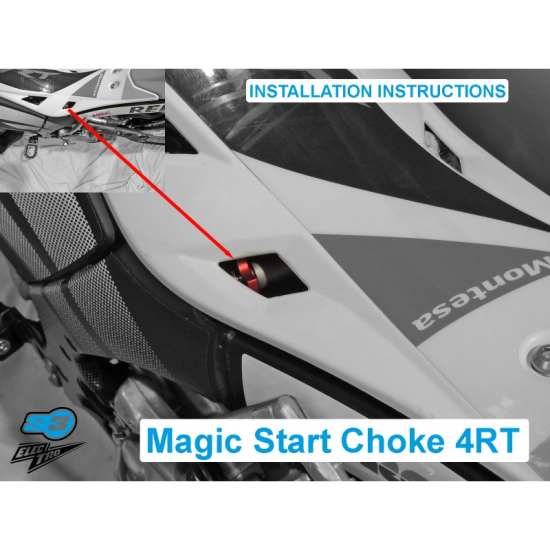S3 Magic Start Szívató Montesa Cota 4RT Trial MP-1280 #2