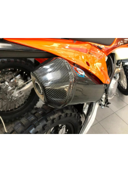 PRO-CARBON RACING KTM Kipufogó Dobvédő – EXC-F 250/350/450/500 2020-2024 KT-SS-04