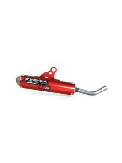 DEP Pipes SILENCER GG MC 85 2021-ON / HVA TC 85 / KTM 85 SX 18-ON (FS) (RED) DEPG2818