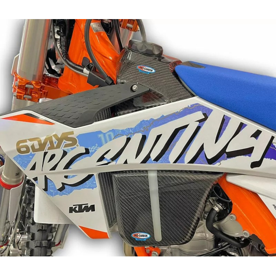 PRO-CARBON RACING KTM TANK COVER 2024-2025 FULL SET – 150/250/300 EXC + 125/250/300 XC+ 150/250/300 XC-W TPI (all Versions) 2024-2025 KT-TC-28