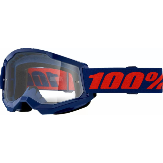 100% Strata 2 Goggle NAVY CLR 50027-00021