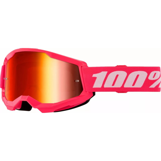 100% Strata 2 Goggle PINK MR RD 50028-00017