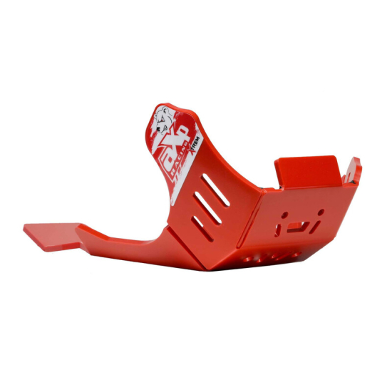 AXP Skid plate Gas-Gas EC250F / EC350F / MC250F / MC350F / ES350 / EX250F / EX350F with linkage guard ( 2024 - 2025 ) - Red AX1731