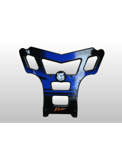 AXP Baxper HDPE Front bumper - Black/Blue Yamaha YFZ450R AX1207