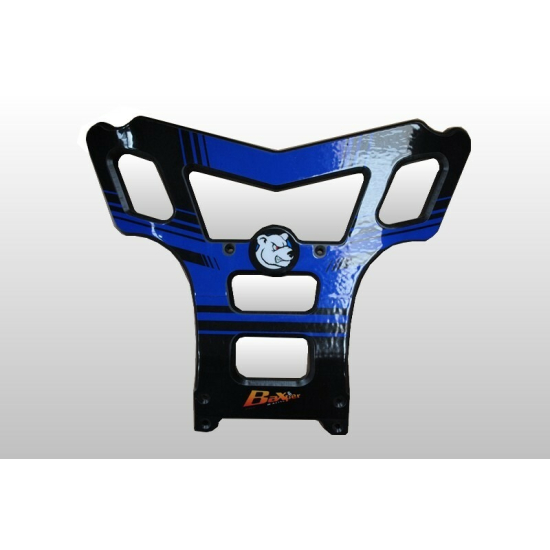 AXP Baxper HDPE Front bumper - Black/Blue Yamaha YFZ450R AX1207