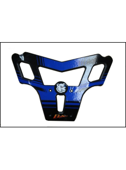 AXP Baxper HDPE Front bumper - Black/Blue Yamaha YZF450R AX1209