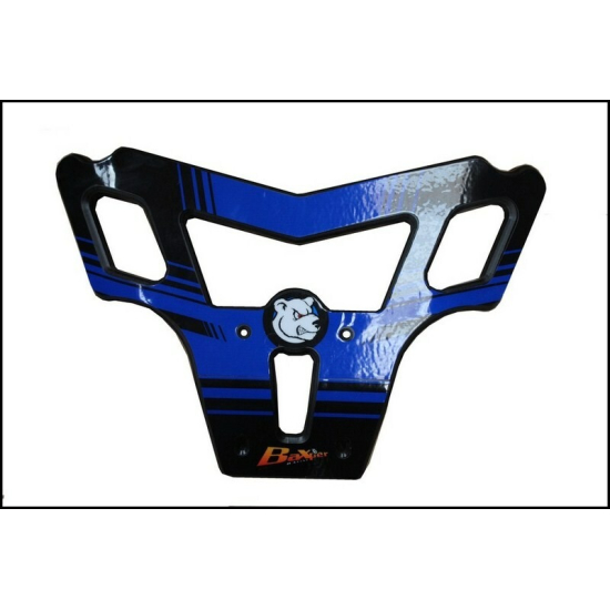 AXP Baxper HDPE Front bumper - Black/Blue Yamaha YZF450R AX1209