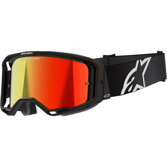 ALPINESTARS GOGGLES Vision 8 Corp Goggle BLK MIRROR-RED 5101625-1446