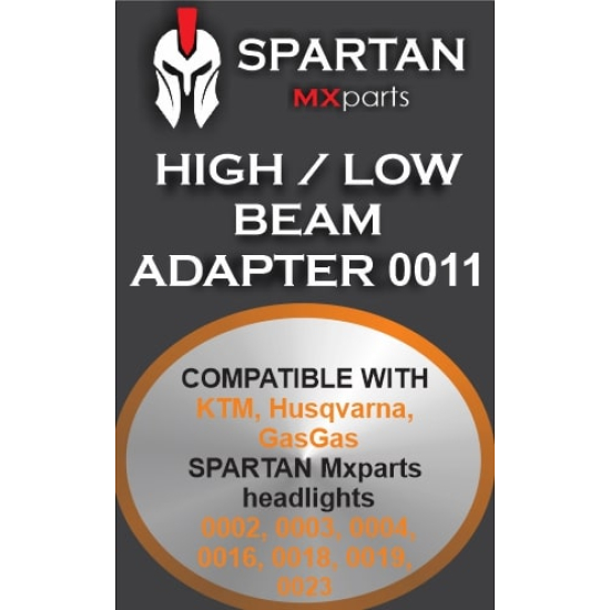 SPARTAN SMP - HIGH / LOW beam adapter 0011 Fits: KTM, Husqva #1