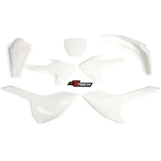 RTECH Husqvarna TC / TX / FC / FX 16-18 White OEM Plastics Kit R-KITHSQ-BN0-516