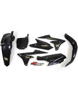 RTECH Yamaha YZF 250 / 450 14-18 Black Plastics Kit R-KITYZF-NR0-514