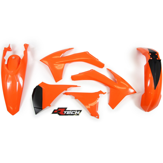 RTECH KTM EXC / ECXF 125-500 12-13 OEM Plastics Kit R-KITKTM-OEM-412