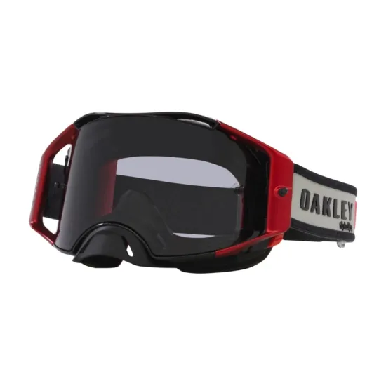 OAKLEY AIRBRAKE MX Goggle 0OO7046 Troy lee designs grey blocks 7046G6