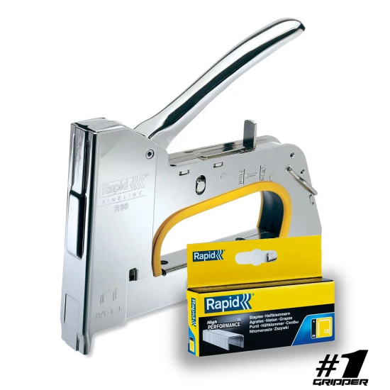 ONEGRIPPER #1 Staple Gun - Rapid R30E incl staples OGSG-R30E