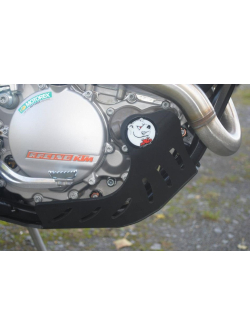 HDPE kartervédő 6mm KTM EXC F 250 2012 - 2016