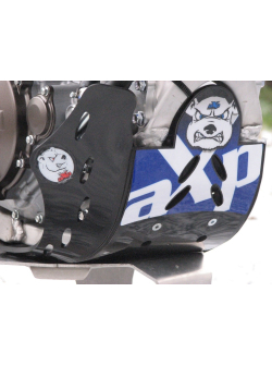 HDPE FEKETE-KÉK kartervédő 6mm YAMAHA YZ450F 2010 - 2013