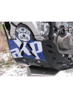 HDPE FEKETE-KÉK kartervédő 6mm YAMAHA YZ450F 2010 - 2013