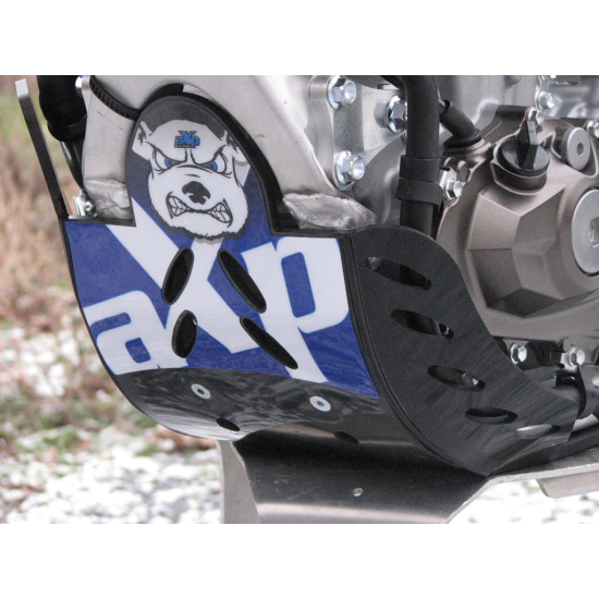 HDPE FEKETE-KÉK kartervédő 6mm YAMAHA YZ450F 2010 - 2013 #1