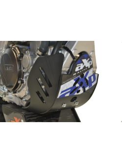 HDPE FEKETE-KÉK kartervédő 6mm YAMAHA YZ F 250 450 2015 - 2018