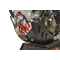 HDPE FEKETE-PIROS kartervédő 6mm YAMAHA YZ F 250 450 2015 - 2018