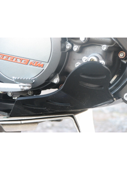 HDPE kartervédő 6mm KTM EXC 250 300 2008 - 2011