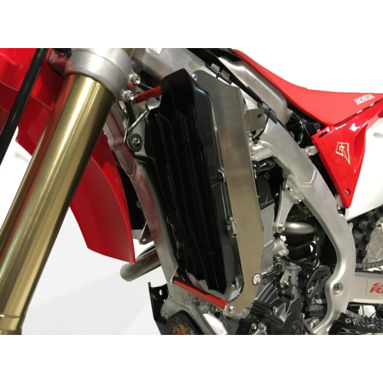 Hűtővédő PIROS HONDA CRF R RX 450 2017 - 2018 #1