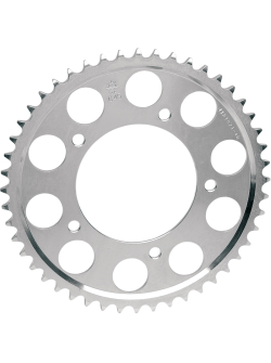 JT SPROCKETS HÁTSÓ LÁNCKERÉK / FOGAK SZÁMA 51 / LÁNCMÉRET 420 / KARBONSZÁLAS ACÉL / EZÜST JTR24.51