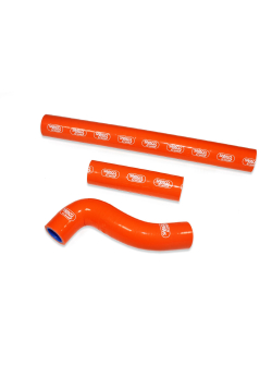 SAMCO SPORT RADIATOR HOSE KIT SILICONE ORANGE KTM99-OR