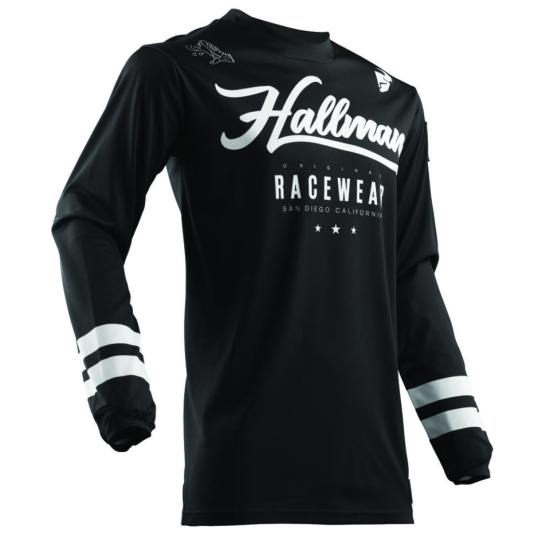 THOR HALLMAN HOPETOWN S8S OFFROAD JERSEY BLACK MEDIUM 2910-4721