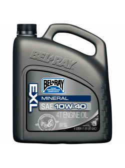 BEL-RAY EXL MINERAL 4-ÜTEMŰ MOTOROLAJ 10W-40 4 LITER 99090-B4LW