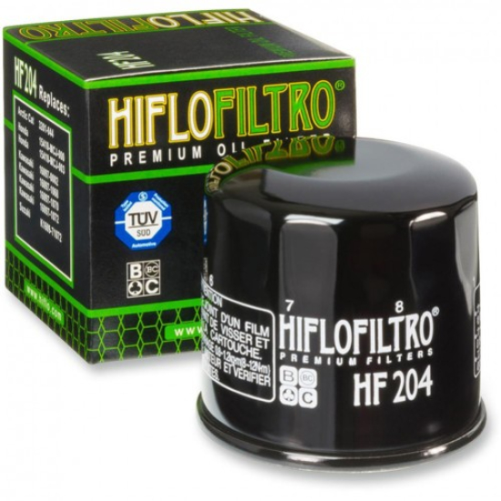 HIFLOFILTRO OLAJSZŰRŐ KARTUCSA HF204 FEKETE