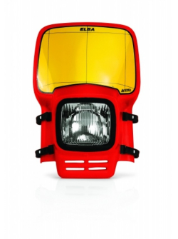 ACERBIS HEADLIGHT ELBA (RED * WHITE) AC 0003020.