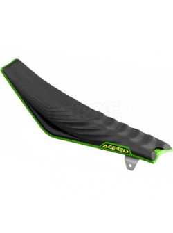 ACERBIS X-SEATS - HARD - KAWASAKI KXF 250 17/19 + 450 16/18 (FEKETE * ZÖLD) AC 0021877