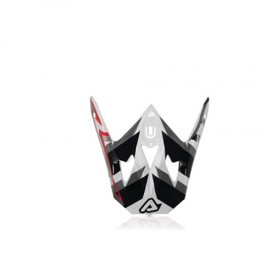 ACERBIS VISOR IMPACT ALL STARS - WHITE/RED AC 0017110.239