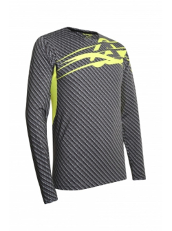 ACERBIS MX CARBON-TITAN JERSEY - SZÜRKE/FLO SÁRGA (S * M * L * XL * XXL) AC 0022912.290