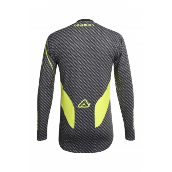 ACERBIS MX CARBON-TITAN JERSEY - SZÜRKE/FLO SÁRGA (S * M * L #1