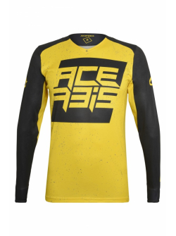 ACERBIS MX CASPIAN SPECIAL SHIRT - FEKETE/SÁRGA (S * M * L * XL * XXL * XXXL) AC 0023320.318