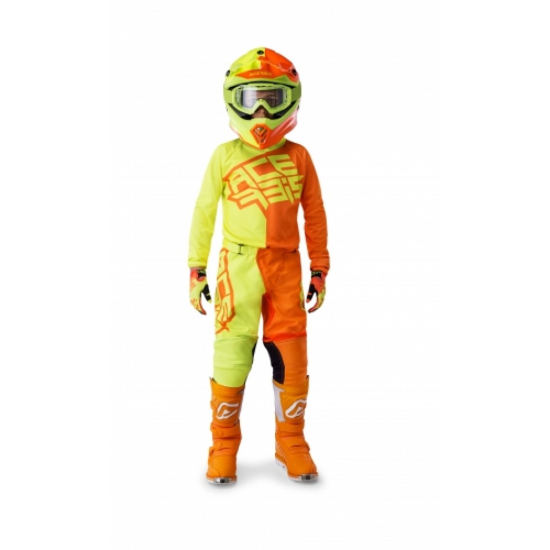 ACERBIS MX ECPLISE KID MEZ - FLO SÁRGA/NARANCS (XS * S * M * L * XL * XXL) AC 0023222.271.