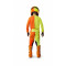 ACERBIS MX ECPLISE KID MEZ - FLO SÁRGA/NARANCS (XS * S * M * L * XL * XXL) AC 0023222.271.