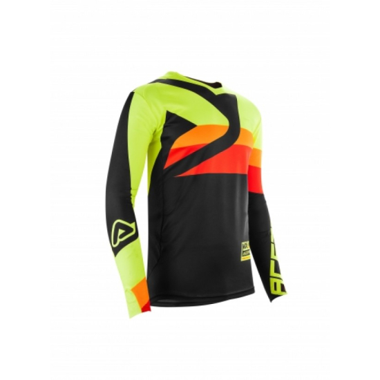 ACERBIS MX HELLRIDE JERSEY - BLACK/YELLOW (S * M * XXL * XXXL) AC 0022708.279.