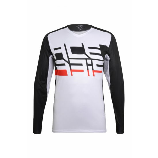 ACERBIS MX KAIRON SPECIAL PÓLÓ - FEHÉR/FEKETE (L * XL * XXL) AC 0023298.315