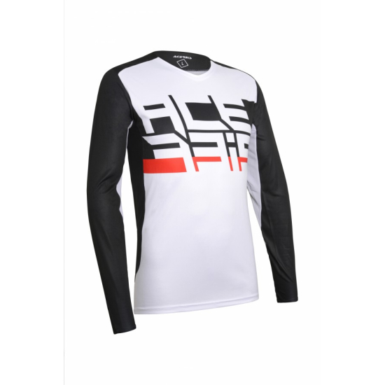 ACERBIS MX KAIRON SPECIAL PÓLÓ - FEHÉR/FEKETE (L * XL * XXL) #4