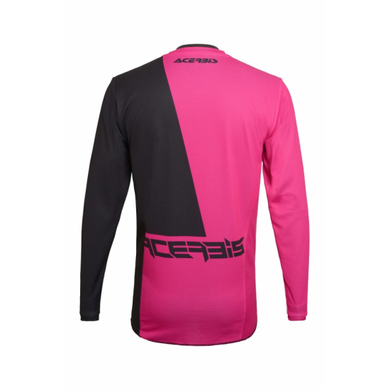 ACERBIS MX SKYCLAD SPECIAL SHIRT - FEKETE/RÓZSASZÍN (S * M * #2