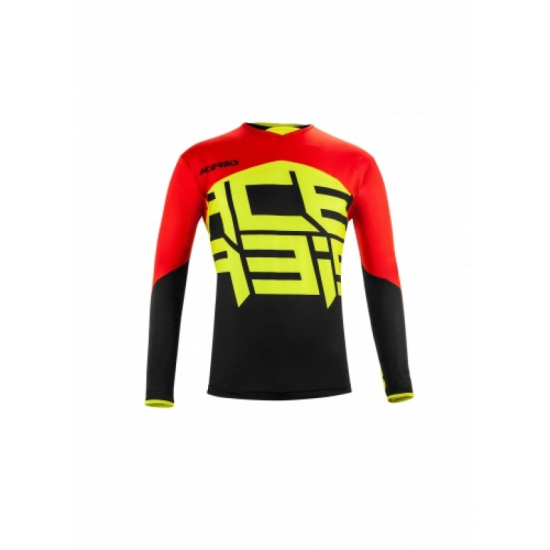 ACERBIS MX X-FLEX ALFA JERSEY - FEKETE/PIROS (S * L * XL * X #1