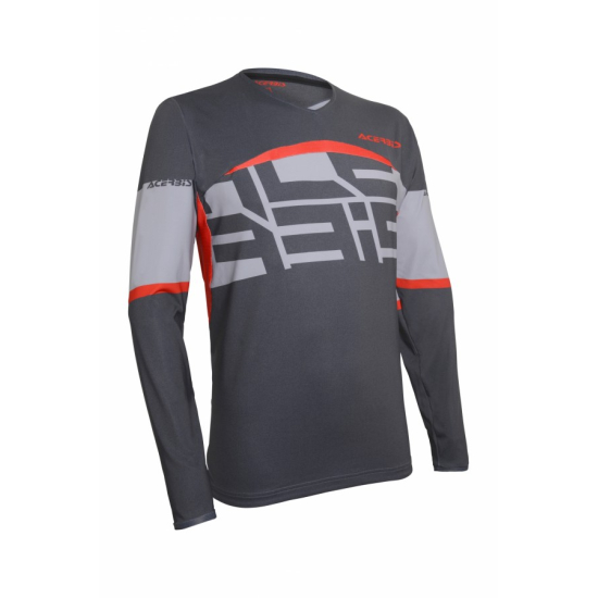 ACERBIS X-FLEX BLACK FIRE PÓLÓ - FEKETE (S, M, L, XL, XXL) AC 0023296.319.