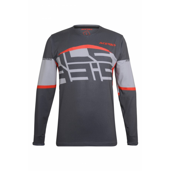 ACERBIS X-FLEX BLACK FIRE PÓLÓ - FEKETE (S, M, L, XL, XXL) A #1