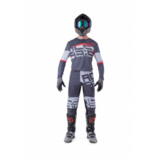 ACERBIS X-FLEX BLACK FIRE PÓLÓ - FEKETE (S, M, L, XL, XXL) A #3